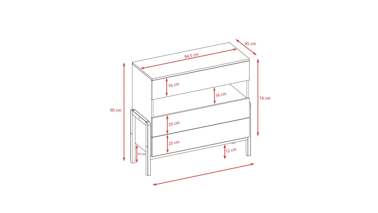 Chest of Drawers Victor - Kindeco