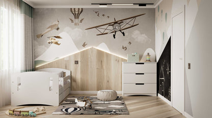 Children's Bed Classic 2 - White - Kindeco