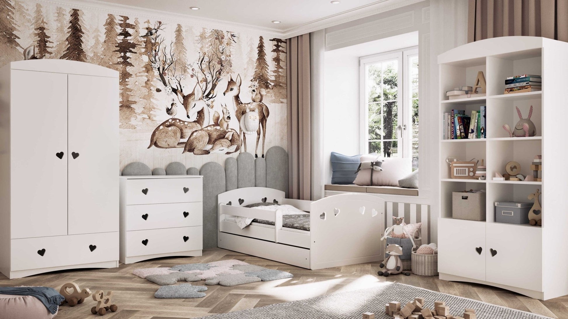 Children's Bed Julia - White - Kindeco