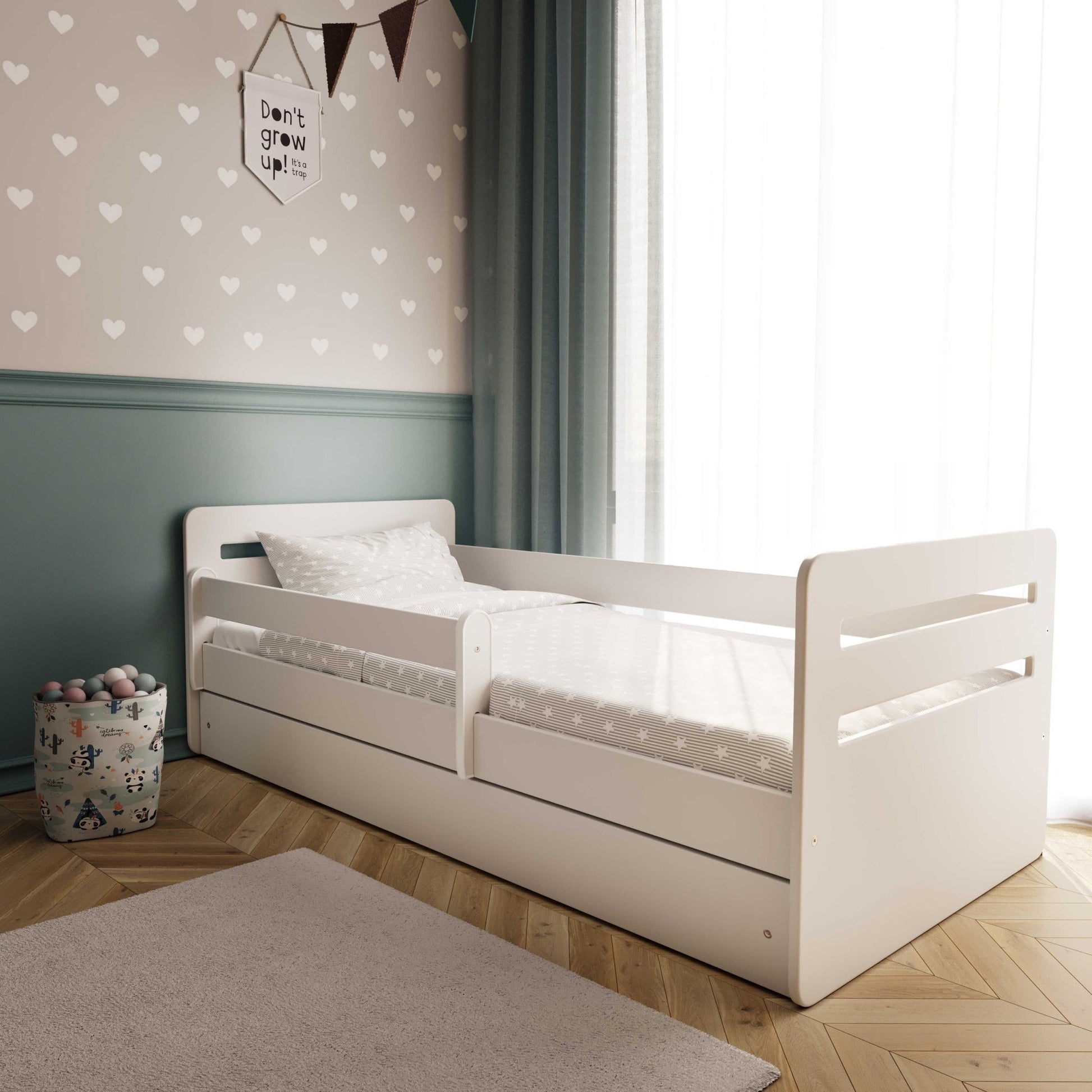 Children's Bed Tomi - White - Kindeco
