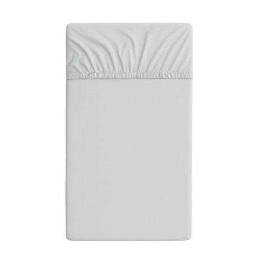 Cotton Fitted Sheet 120x60cm – Grey - Kindeco