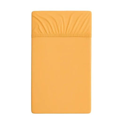 Cotton Fitted Sheet 120x60cm – Orange - Kindeco