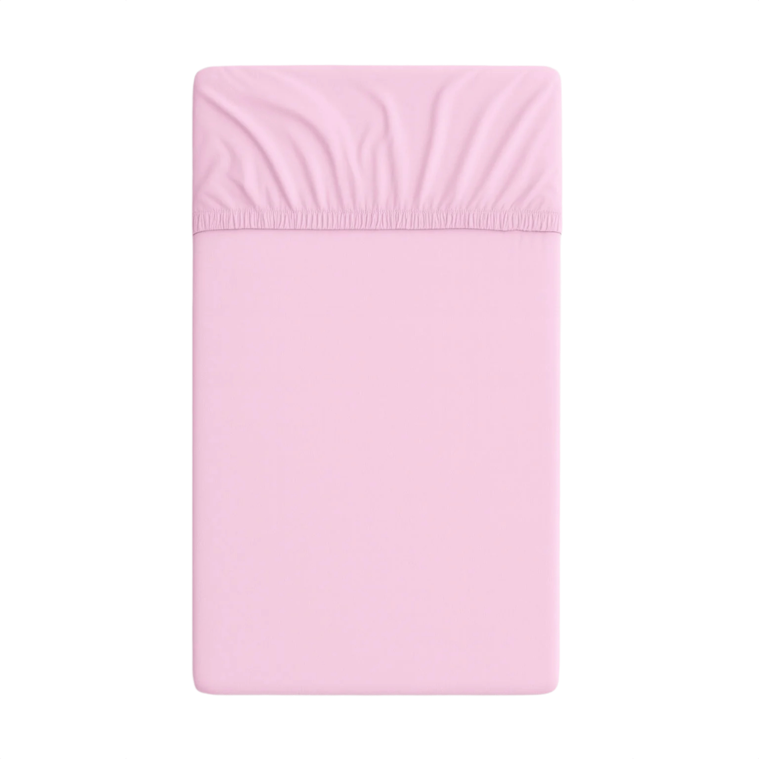 Cotton Fitted Sheet 120x60cm – Pink - Kindeco