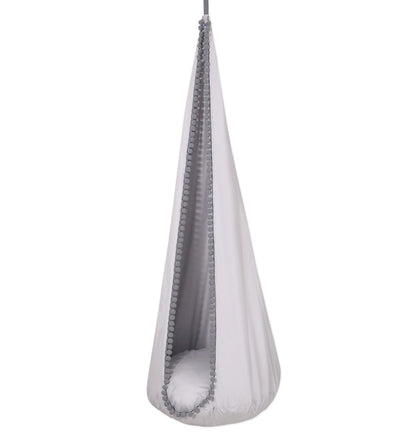 Hanging Swing Hammock Cocoon - Gray - Kindeco