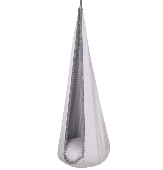Hanging Swing Hammock Cocoon - Gray - Kindeco