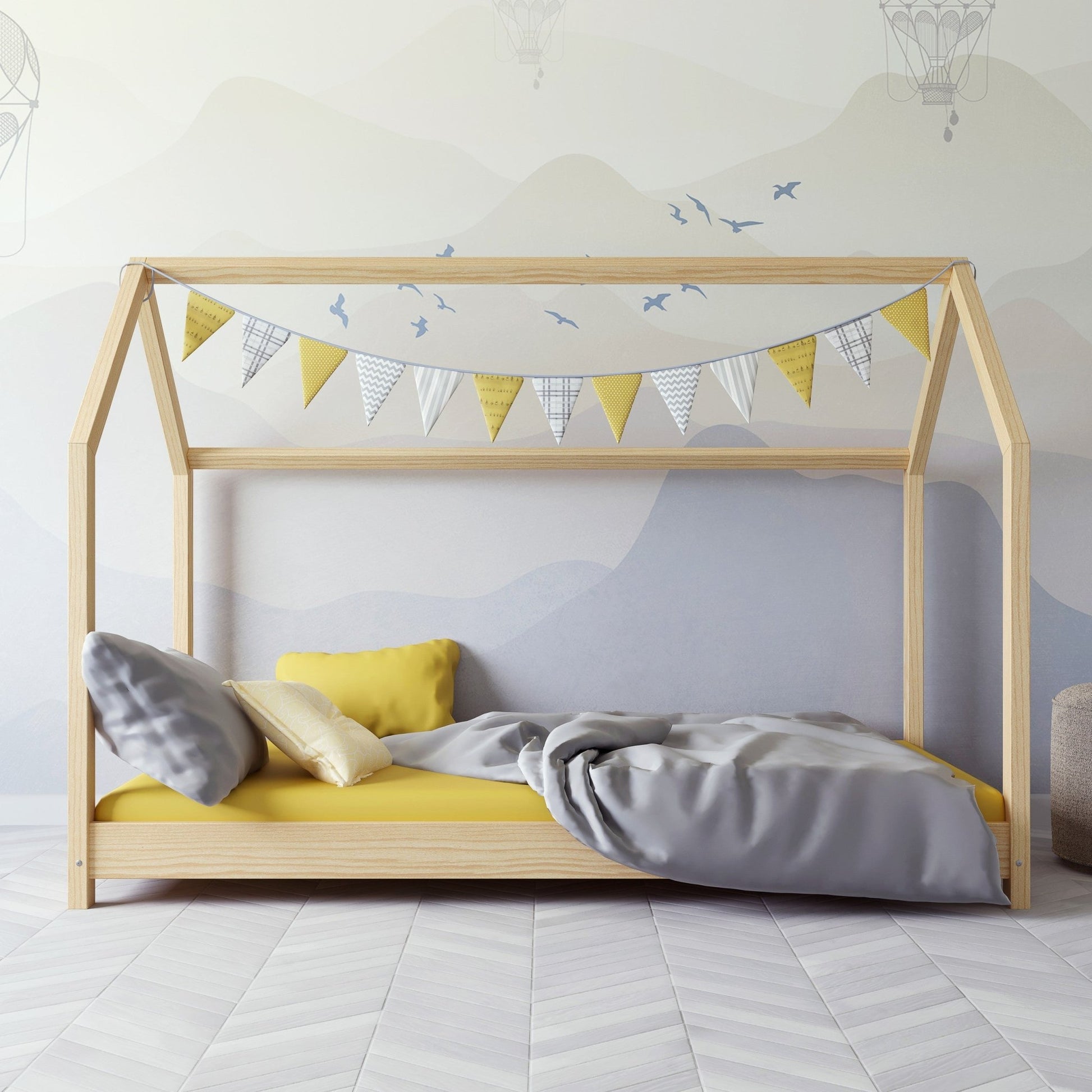 House Bed Bella - Natural - Kindeco