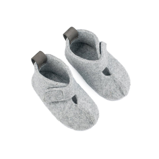 KAKU Natural Felt Kids' Slippers - Kindeco