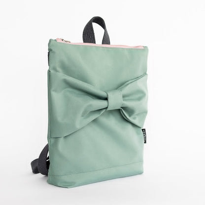 Kids Backpack - Waterproof Mint Bow - Kindeco