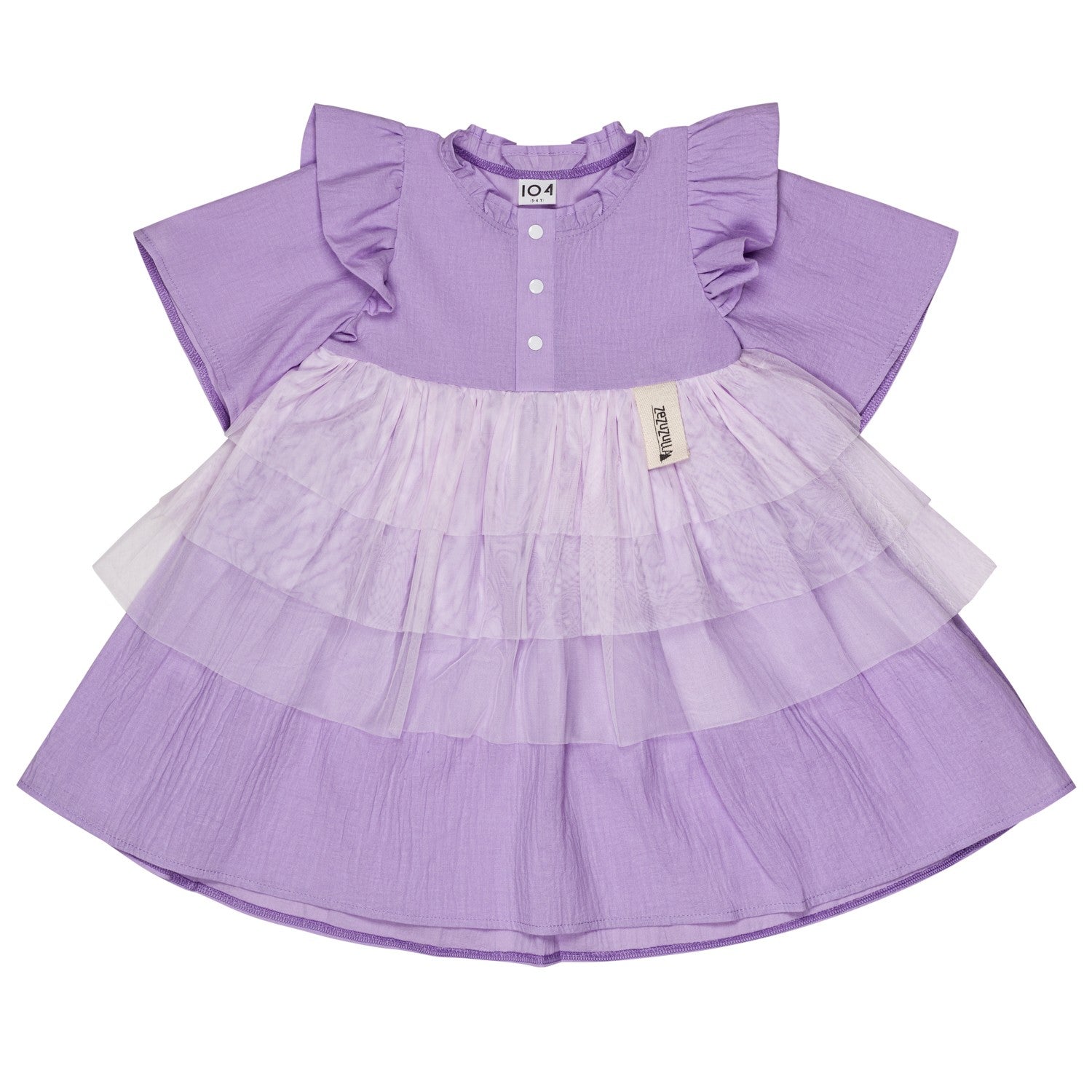 Kids Dress Sisi – Lilac - Kindeco