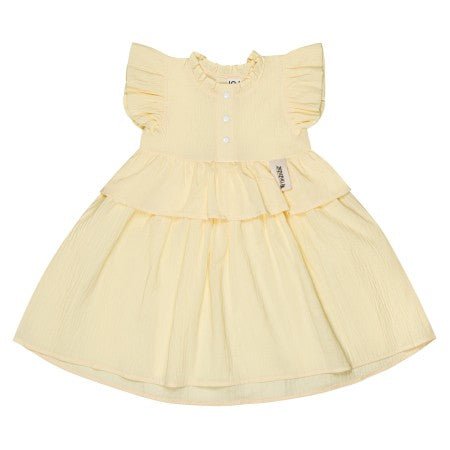 Kids Dress Sisi – Yellow - Kindeco