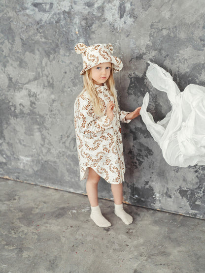 Kids Hat with Ears - Laurels - Kindeco