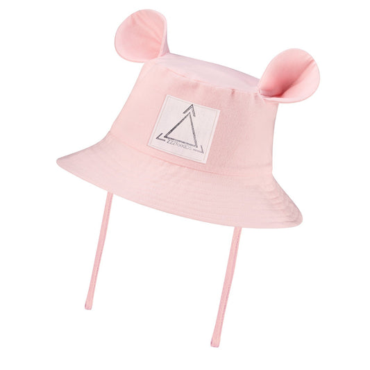 Kids Hat with Ears - Pink - Kindeco