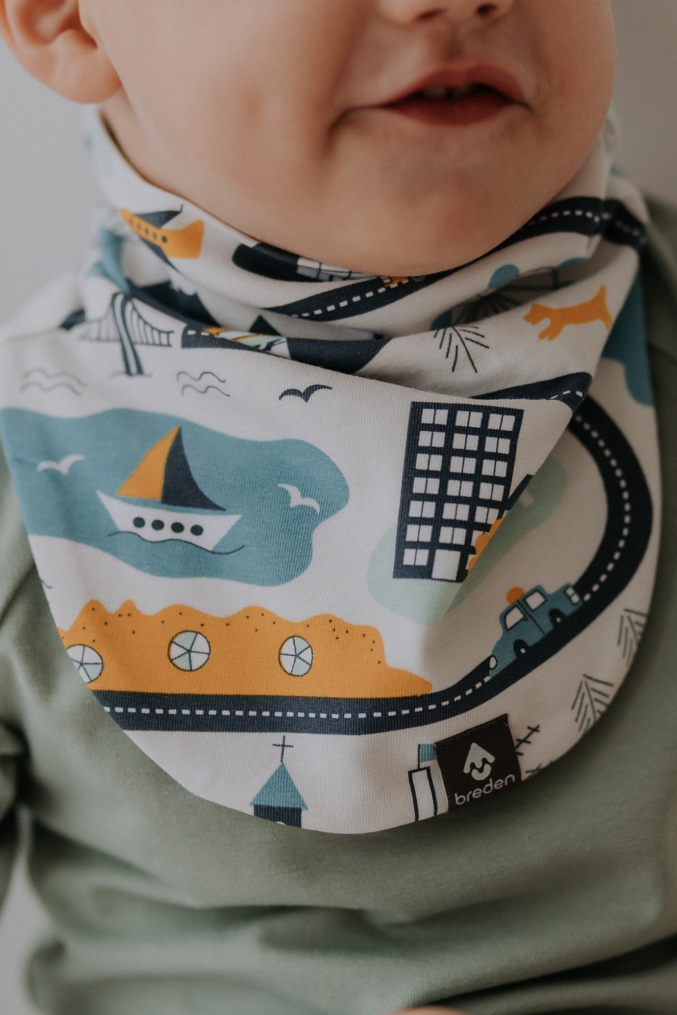 Kids Neck Warmer TARON - City Life - Kindeco