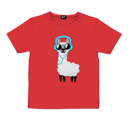 Kids No Drama Llama T-Shirt - Kindeco