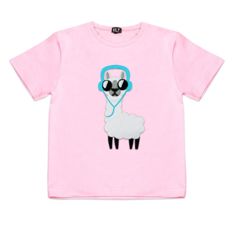 Kids No Drama Llama T-Shirt - Kindeco
