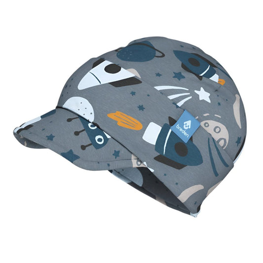 Kids Peaked Cap BO - Rocket Race - Kindeco