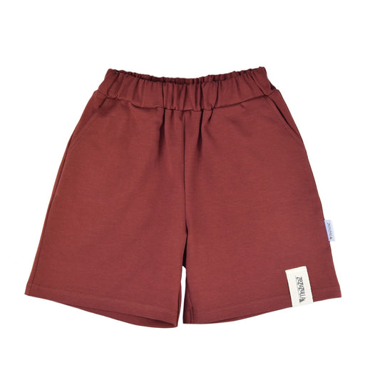 Kids Shorts - Rust
