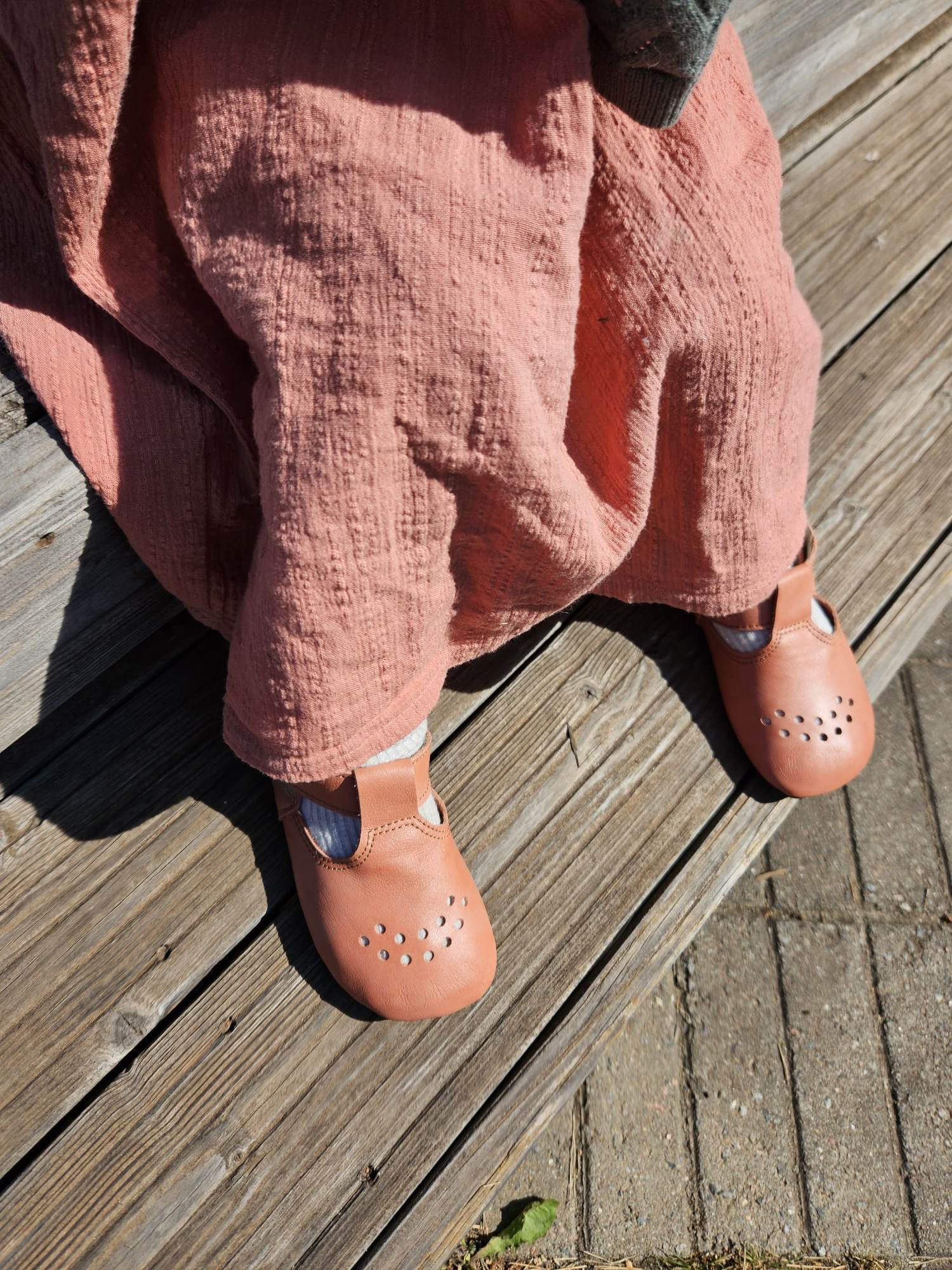 Kids' Slippers Mutsu - Coral - Kindeco