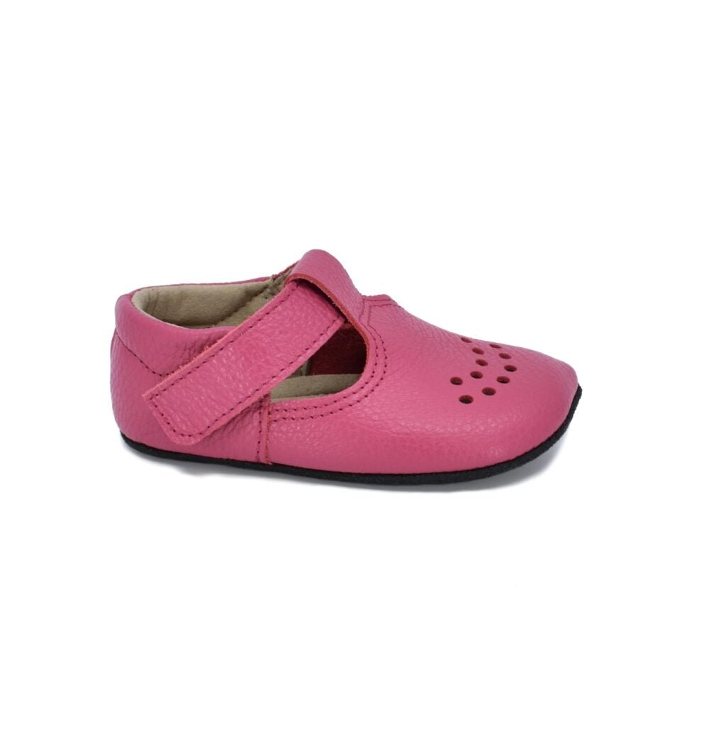 Kids' Slippers Mutsu - Fuchsia - Kindeco