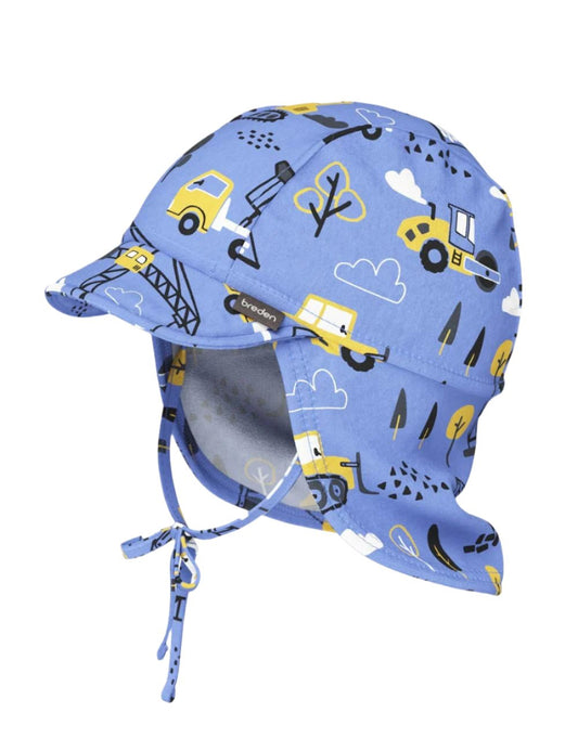 Kids Sun Hat With Ear Flaps SVENU - Construction - Kindeco