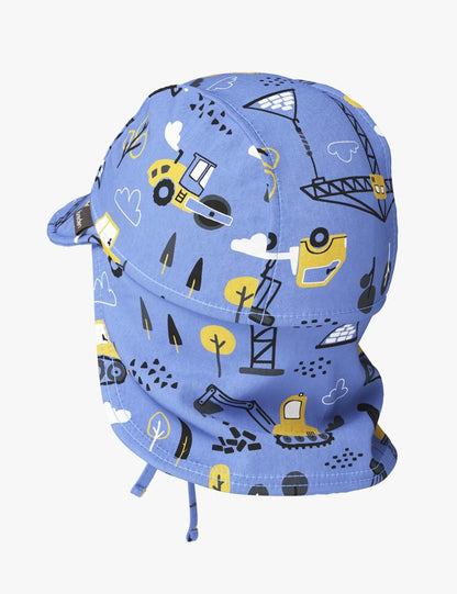 Kids Sun Hat With Ear Flaps SVENU - Construction - Kindeco