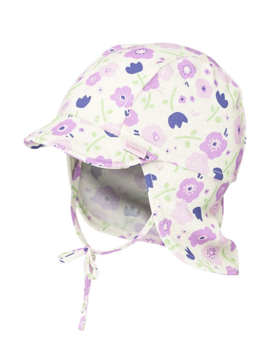 Kids Sun Hat With Ear Flaps SVENU - Summer Flowers - Kindeco