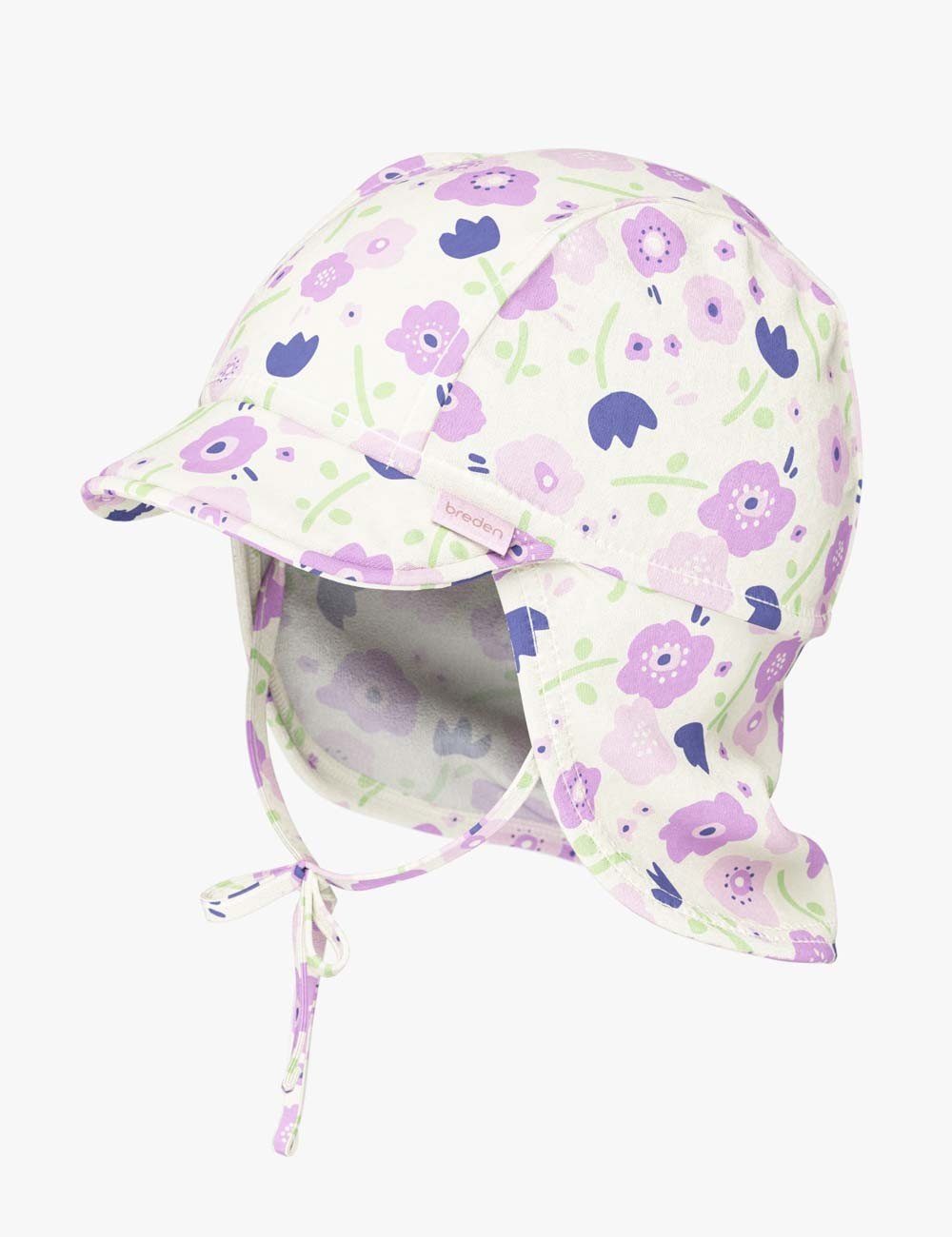 Kids Sun Hat With Ear Flaps SVENU - Summer Flowers - Kindeco