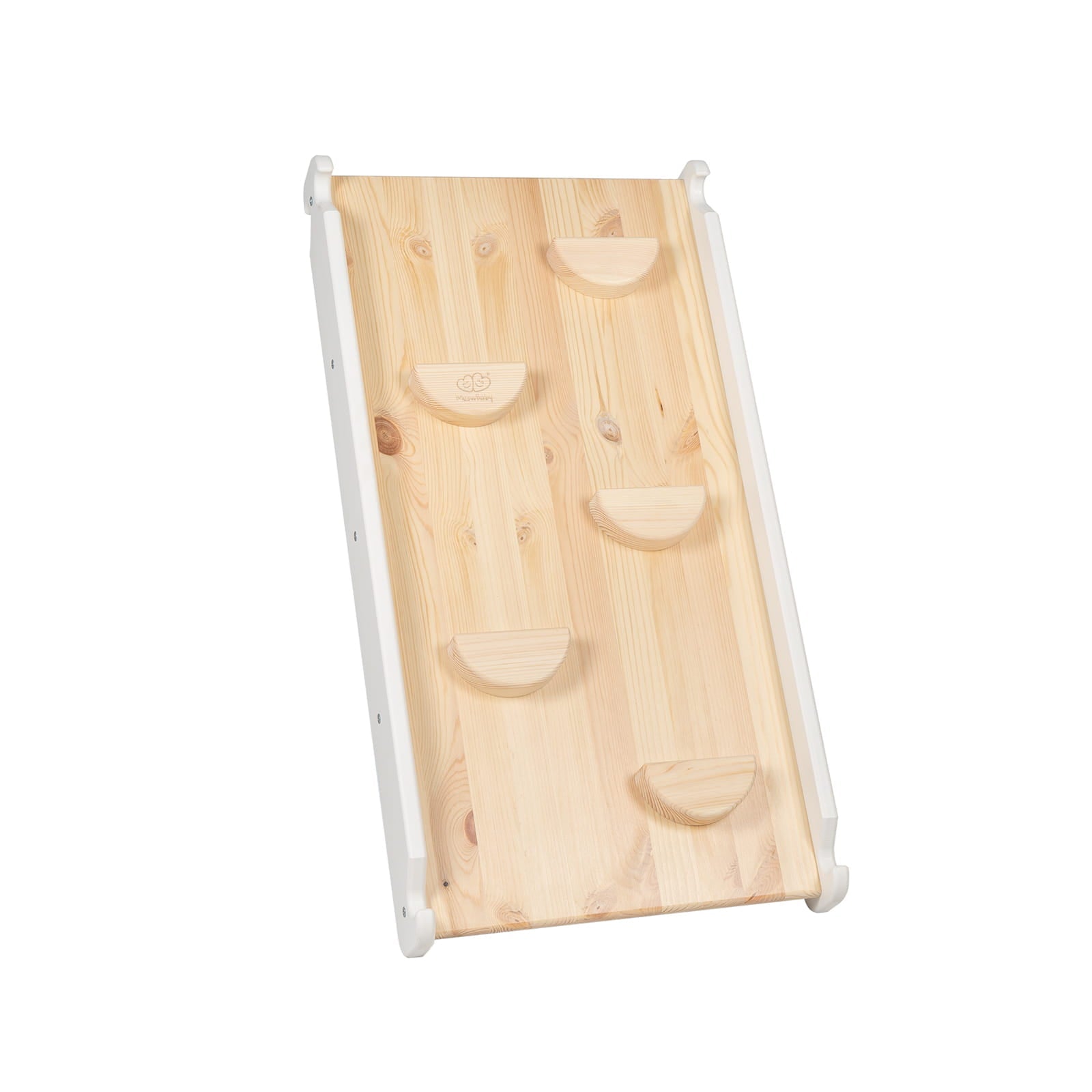 Ladder With a Slide - Climbing Wall - White - Kindeco