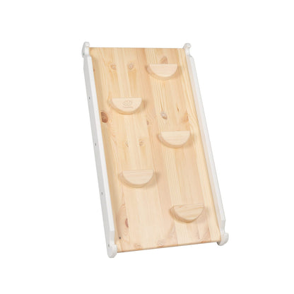 Ladder With a Slide - Climbing Wall - White - Kindeco