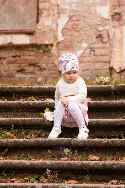 Leather Kids' Shoes Lusti - White - Kindeco