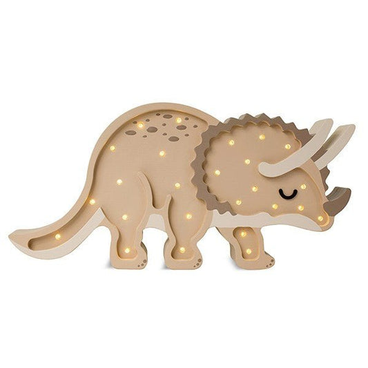 Little Lights Dino Triceratops Lamp - Kindeco