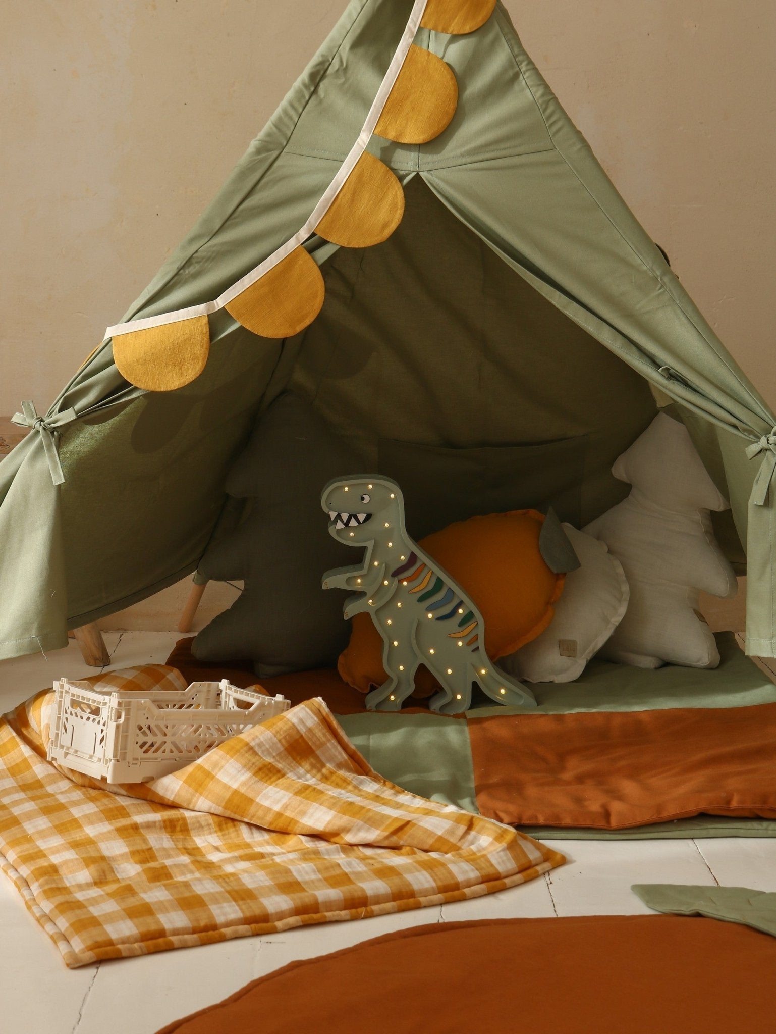 Little Lights Dinosaur T - Rex Lamp - Kindeco