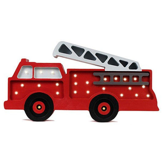 Little Lights Firetruck Lamp - Kindeco