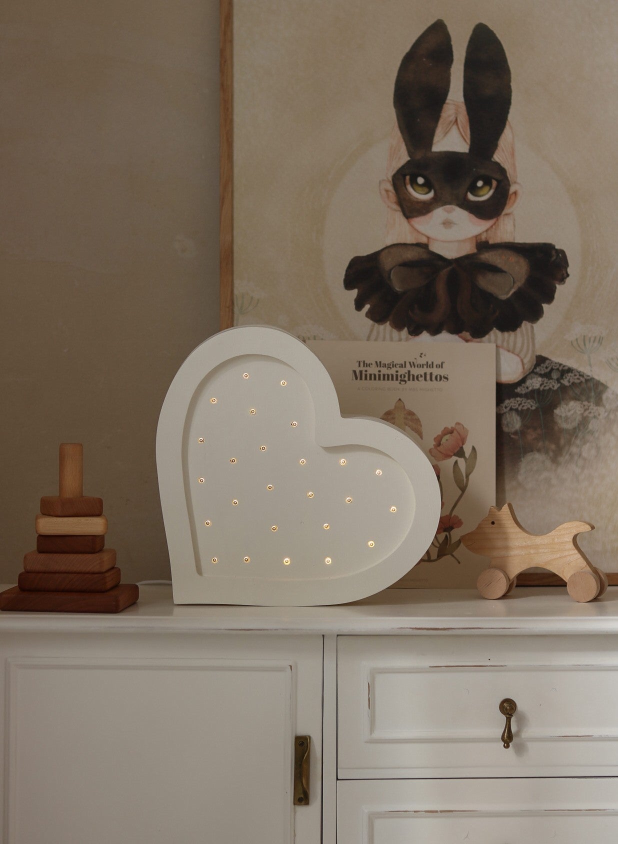 Little Lights Heart Lamp - Kindeco