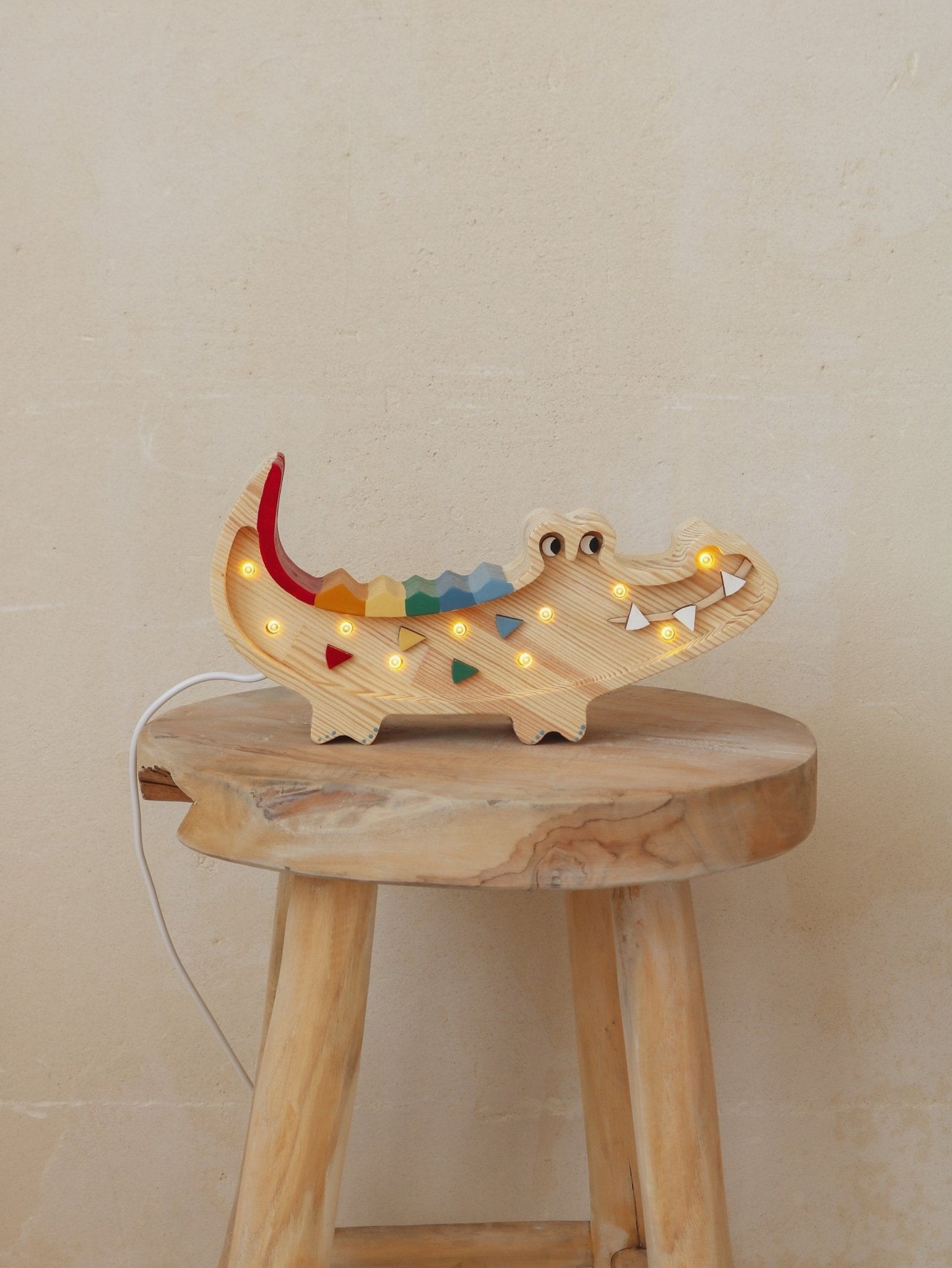 Little Lights Mini Crocodile Lamp - Kindeco
