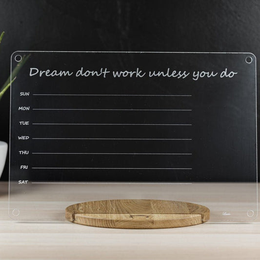 LUULA Acrylic Board - School Planner - Kindeco