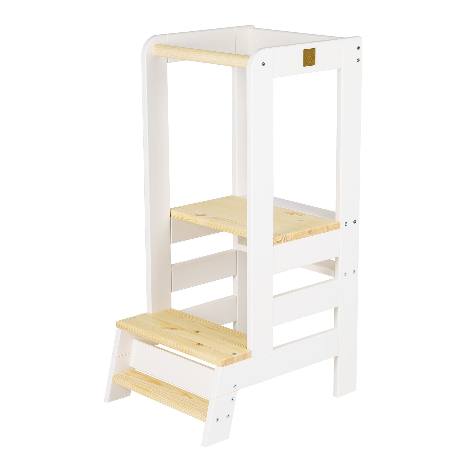MeowBaby Wooden Kitchen Helper for Children - Kindeco