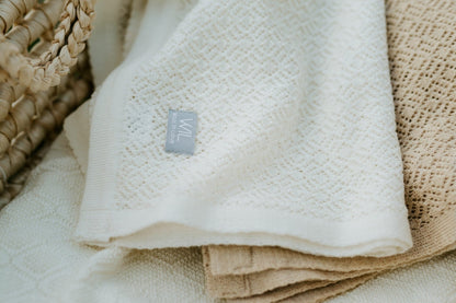 Merino Wool Baby Blanket - DELIGHT Collection - Kindeco