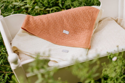 Merino Wool Baby Blanket - HAPPINESS Collection - Kindeco