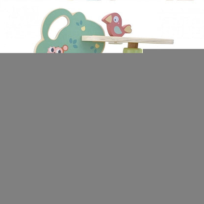Montessori 4 - in - 1 Wooden Activity Tree - Kindeco