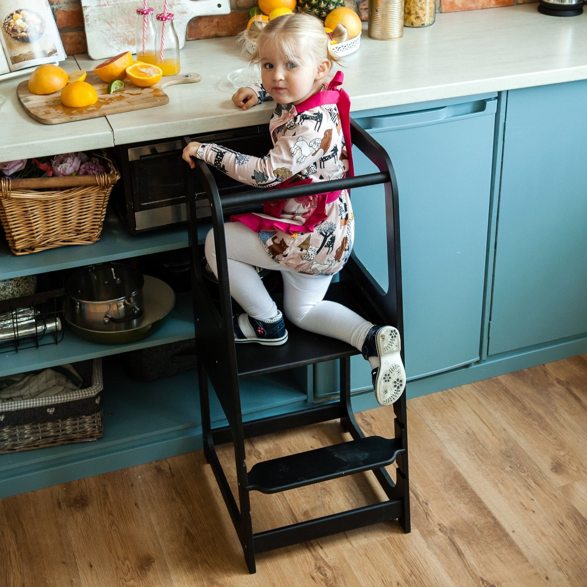 Montessori Helper Tower Step Stool - Kindeco