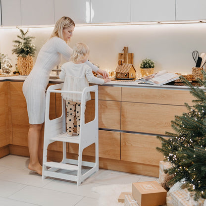 Montessori Helper Tower Step Stool - Kindeco