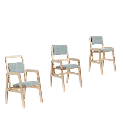 Montessori Table and Chair Set Luula - Mint Green - Kindeco