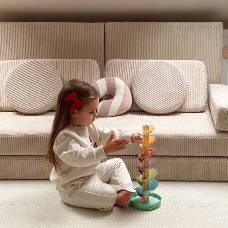 Musical Rainbow Wooden Ball Track - Kindeco