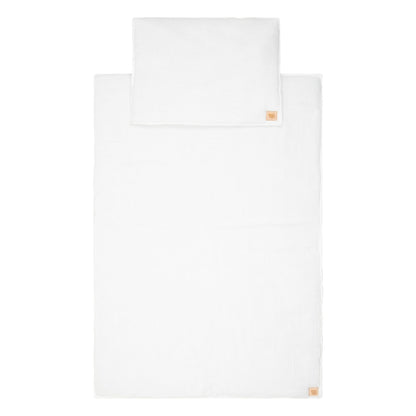 Muslin Baby Blanket + Pillow Set - Cream - Kindeco