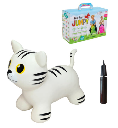 My First JUMPY – White Cat Hopper - Kindeco
