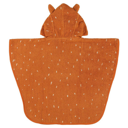 Organic Hooded Bath Poncho - Mr. Fox - Kindeco