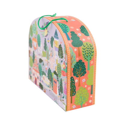 Playbox with Wooden Pieces - Fairy Tale - Kindeco
