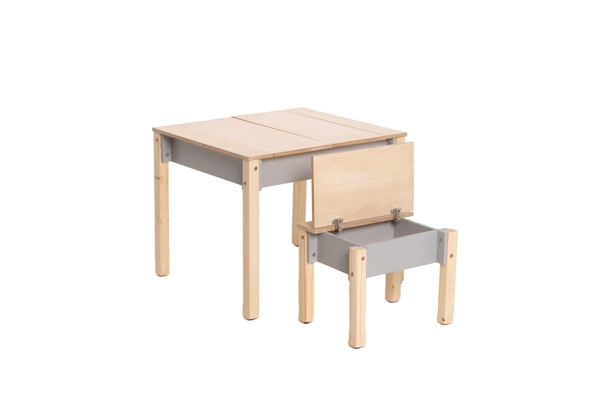 Smart Storage Table and Chair Set - Kindeco