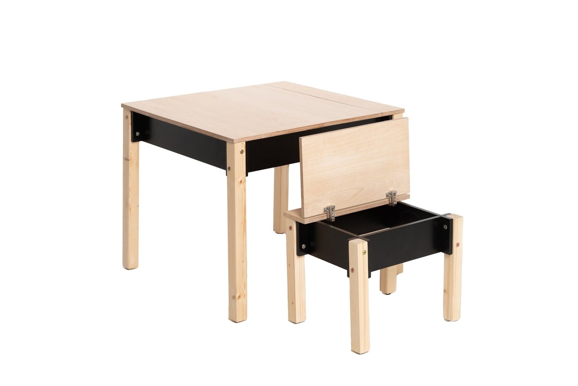 Smart Storage Table and Chair Set - Kindeco
